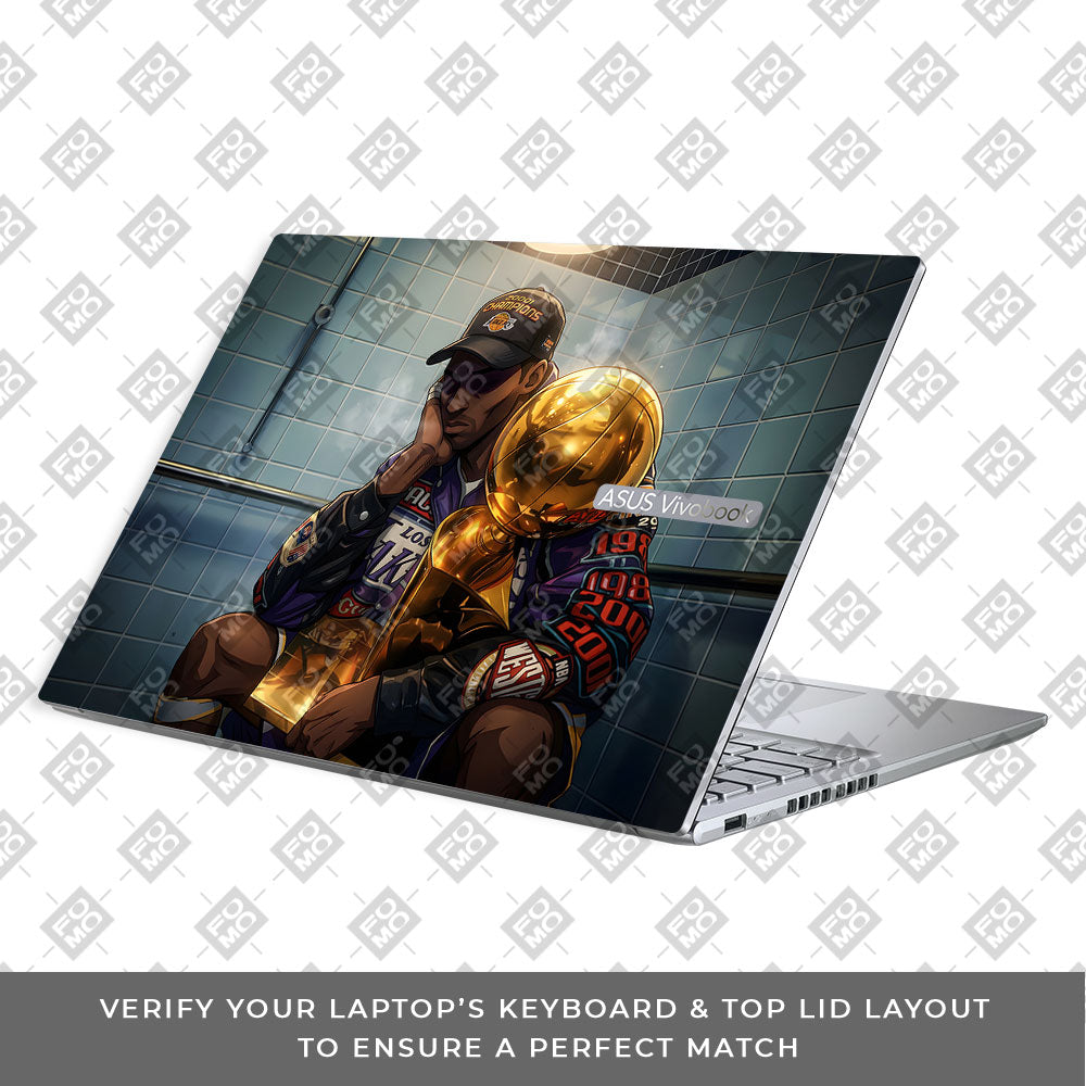 Kobe Trophy Asus Vivobook 16X M1603QA 3D Laptop Skin