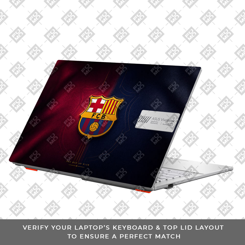 Catalan Pride Barcelona Legacy Asus Vivobook Go 15 E1504G 3D Laptop Skin