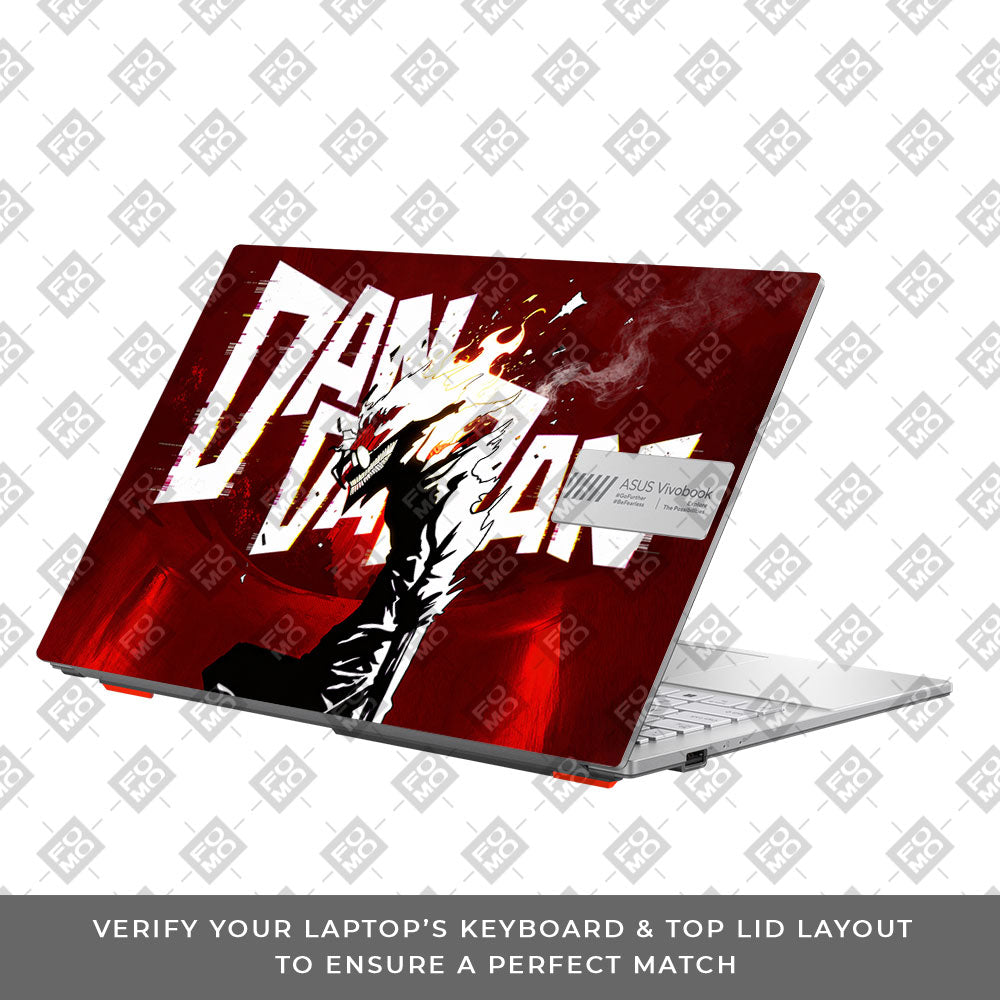 Dandadan Ignition Asus Vivobook Go 15 E1504G 3D Laptop Skin
