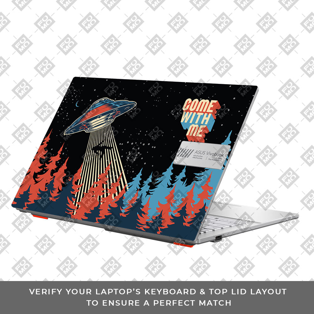 Come with Me Asus Vivobook Go 15 E1504G 3D Laptop Skin
