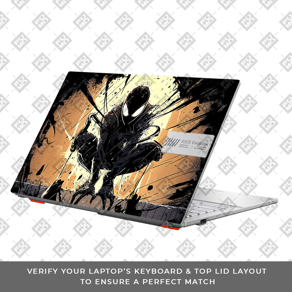 Shadow Spiderman Asus Vivobook Go 15 E1504G 3D Laptop Skin