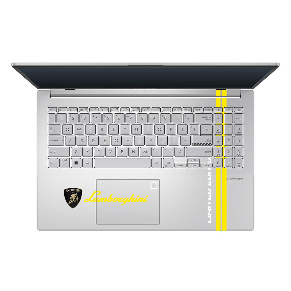 Transparent Lamborghini Limited Edition Asus Vivobook Go 15 E1504G Laptop Skin
