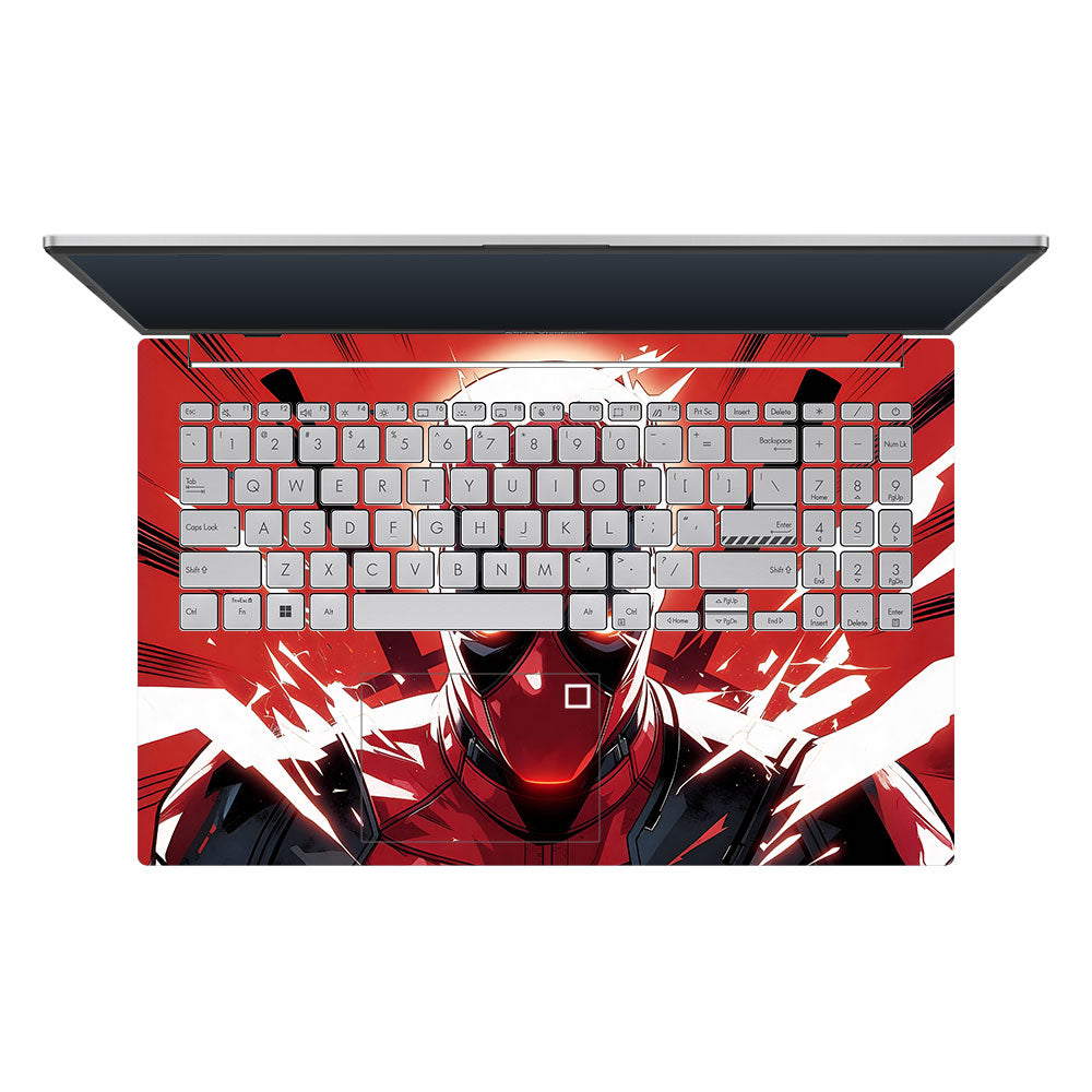 Deadpool Red Fury Asus Vivobook Go 15 E1504G 3D Laptop Skin