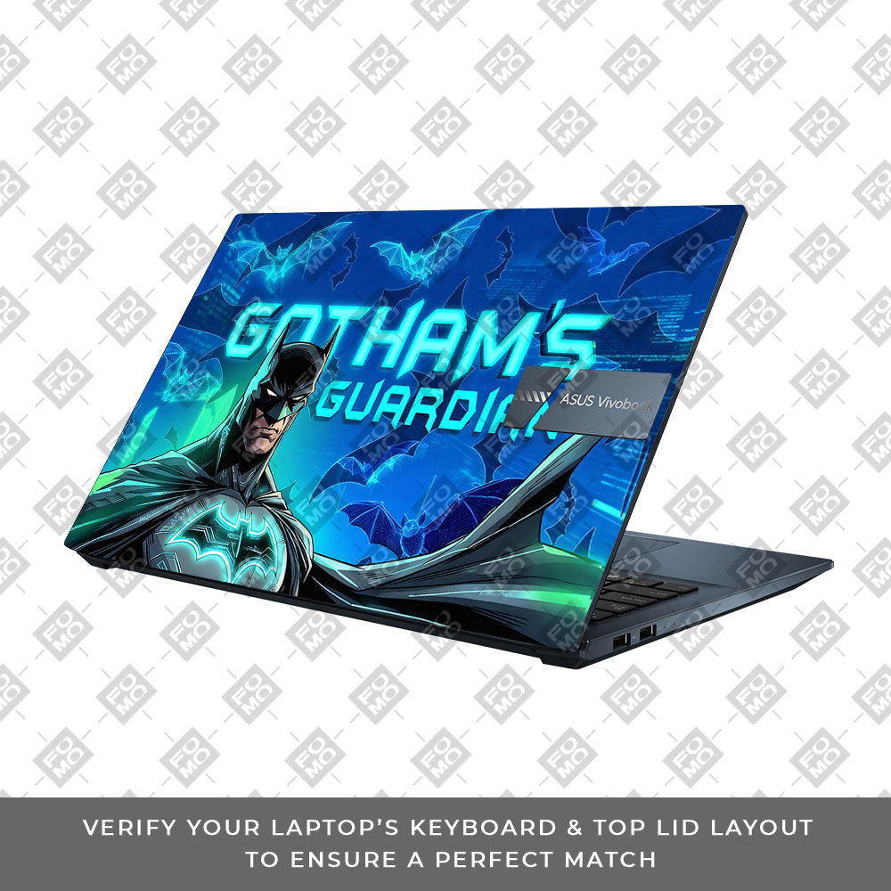 Gotham's Guardian Batman Asus Vivobook Pro 15 M6500QC & M6500QH 3D Laptop Skin
