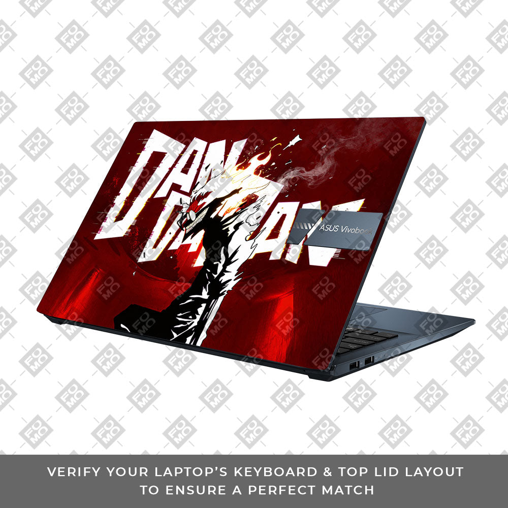 Dandadan Ignition Asus Vivobook Pro 15 M6500QC & M6500QH 3D Laptop Skin