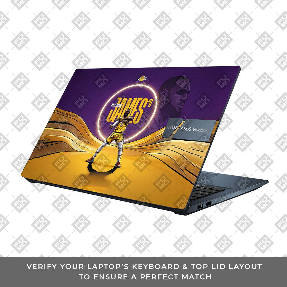 LeBron Legacy Asus Vivobook Pro 15 M6500QC & M6500QH 3D Laptop Skin