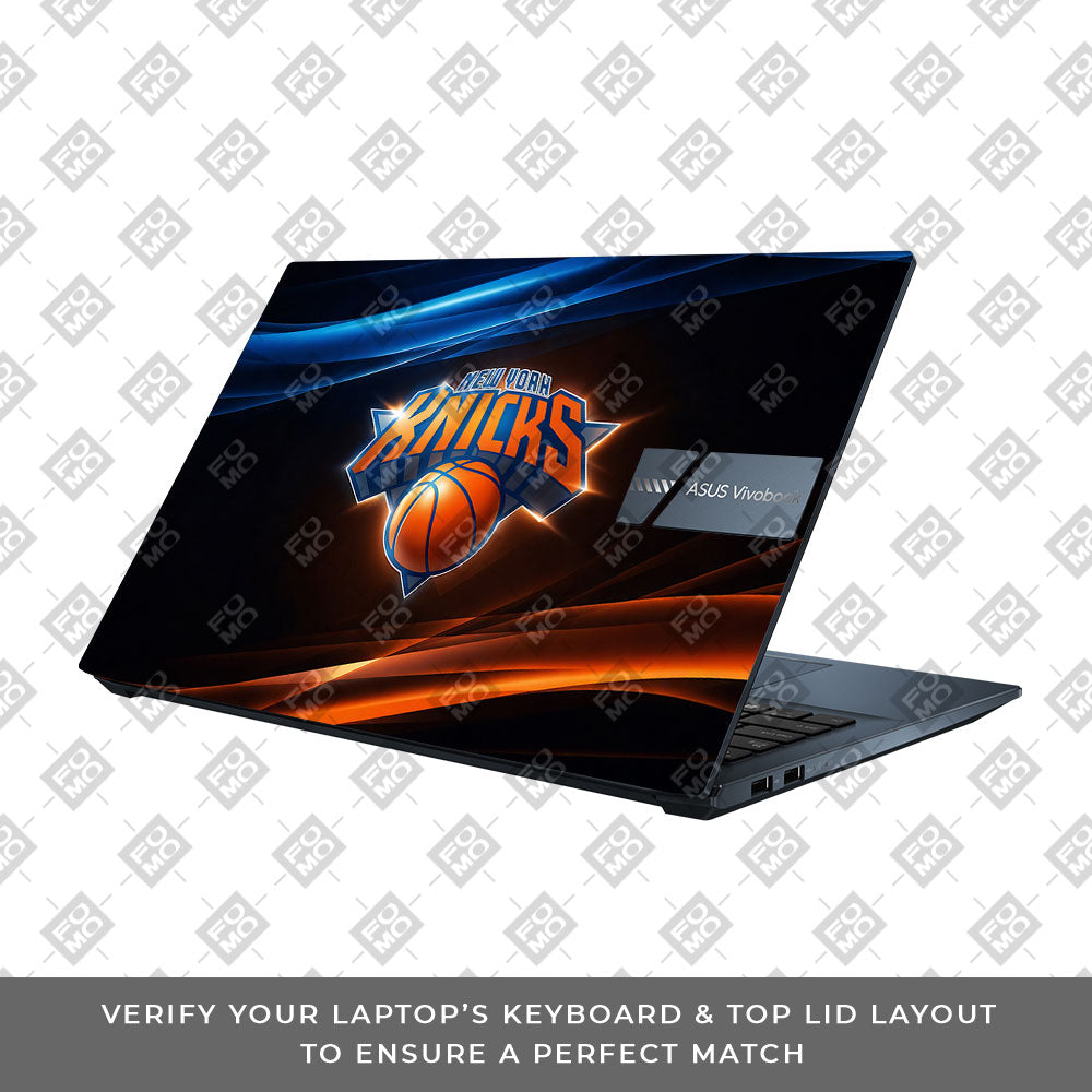 Knicks Glow Asus Vivobook Pro 15 M6500QC & M6500QH 3D Laptop Skin
