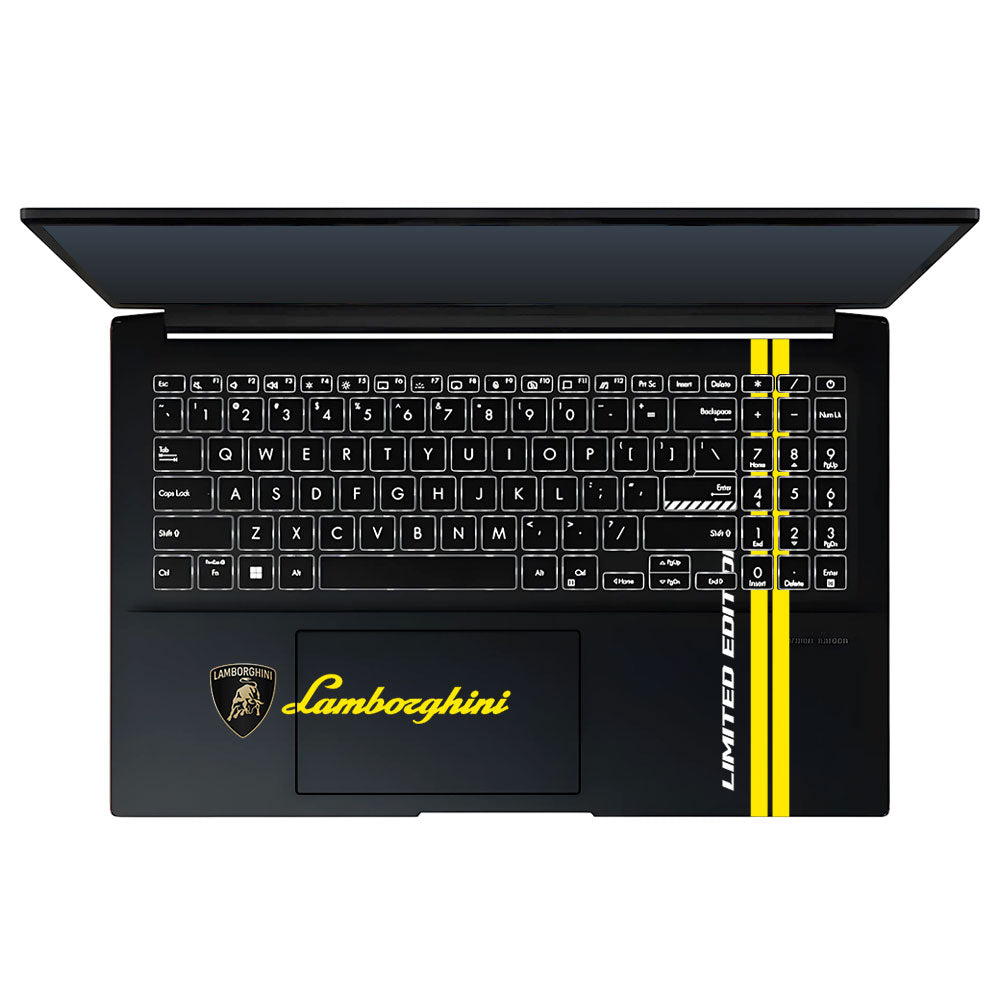 Transparent Lamborghini Limited Edition Asus Vivobook Pro 15 M6500QC & M6500QH Laptop Skin