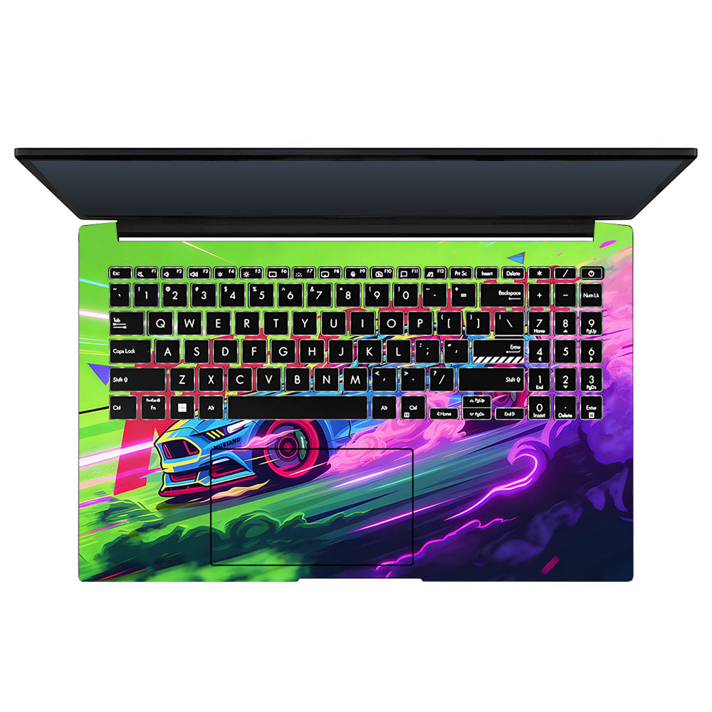 Ford Mustang Legacy Asus Vivobook Pro 15 M6500QC & M6500QH 3D Laptop Skin