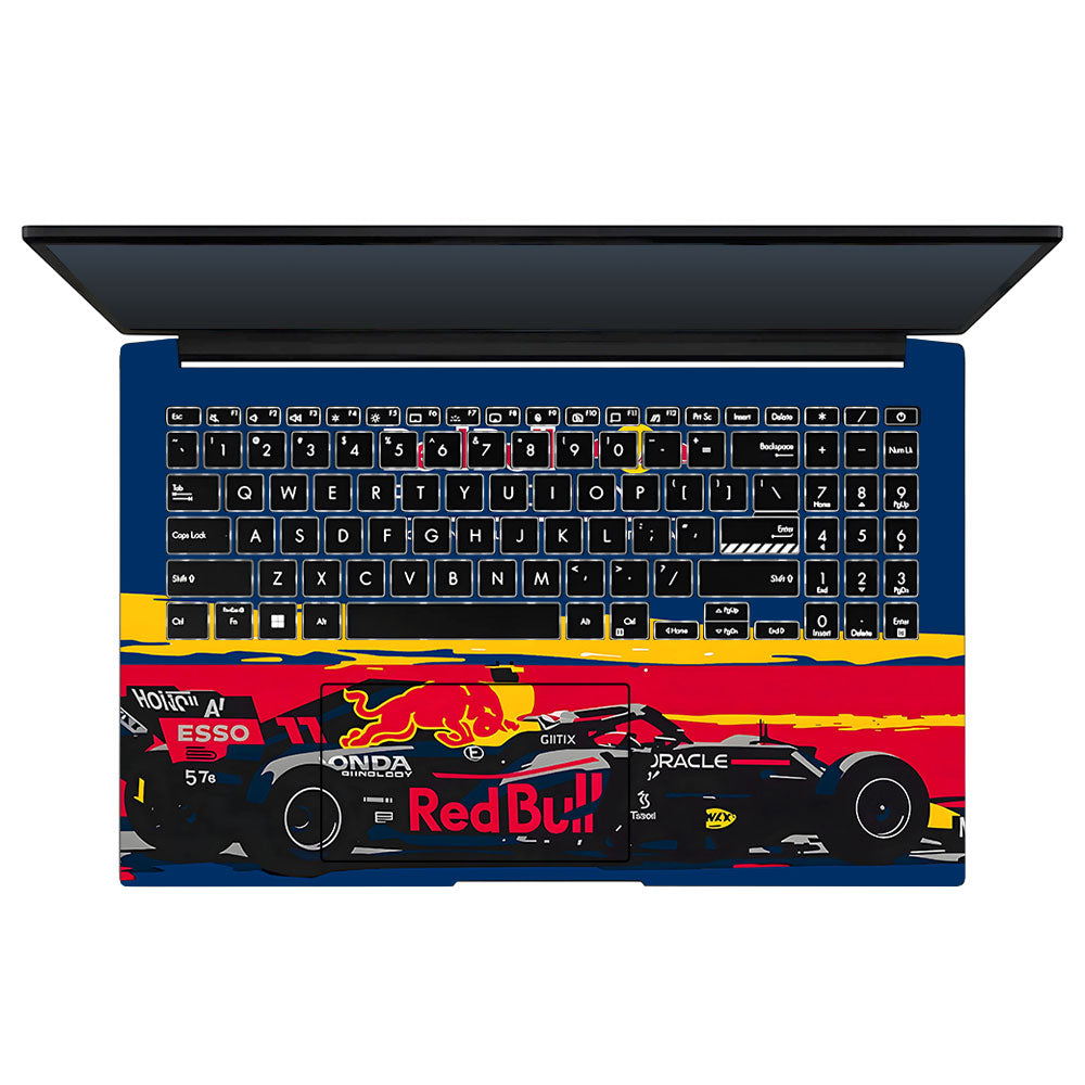 Red Bull Racing Formula One Team Asus Vivobook Pro 15 M6500QC & M6500QH 3D Laptop Skin