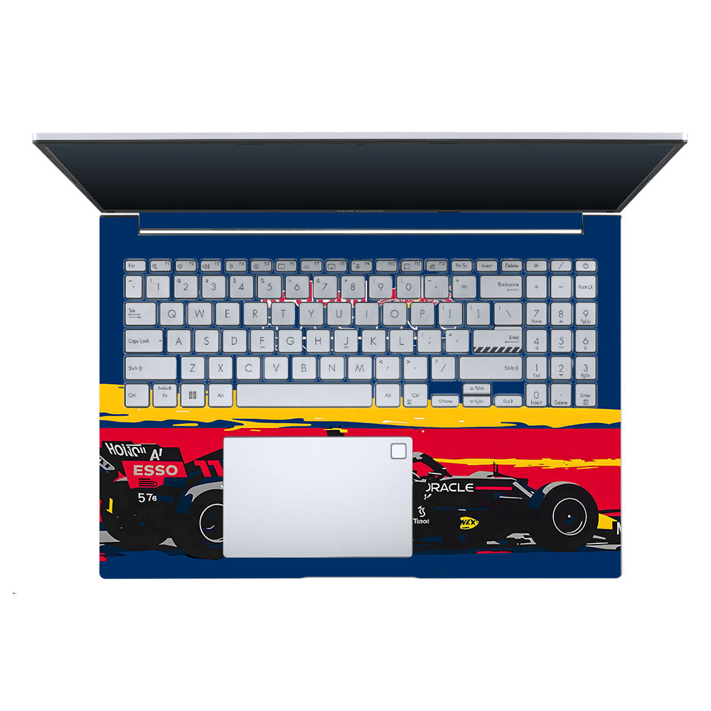 Red Bull Racing Formula One Team Asus Vivobook 16 X1605V 3D Laptop Skin
