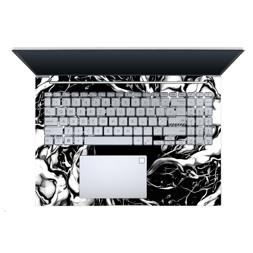 Spiderman Web Black Asus Vivobook 16 X1605V 3D Laptop Skin