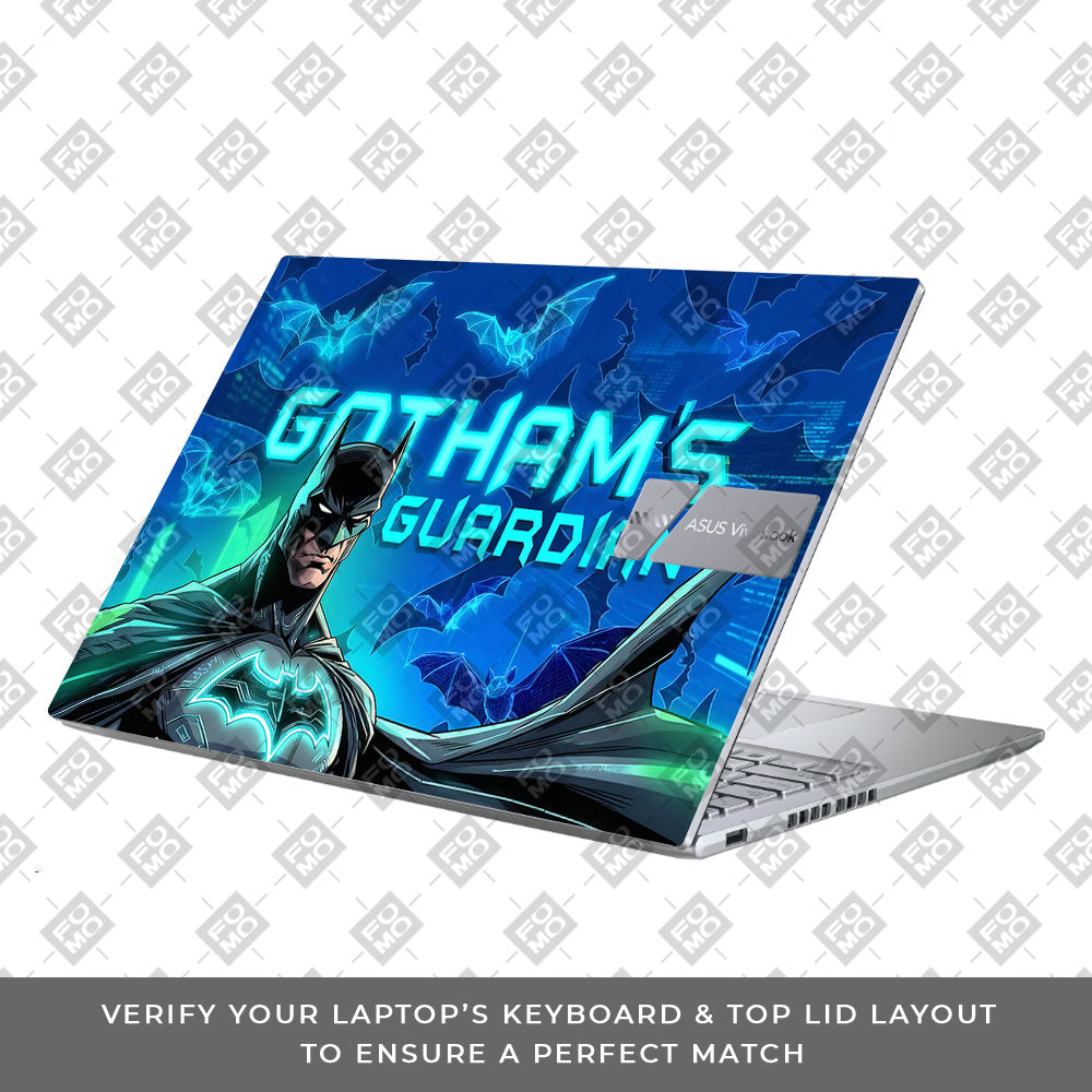 Gotham's Guardian Batman Asus Vivobook X1605ZA 3D Laptop Skin