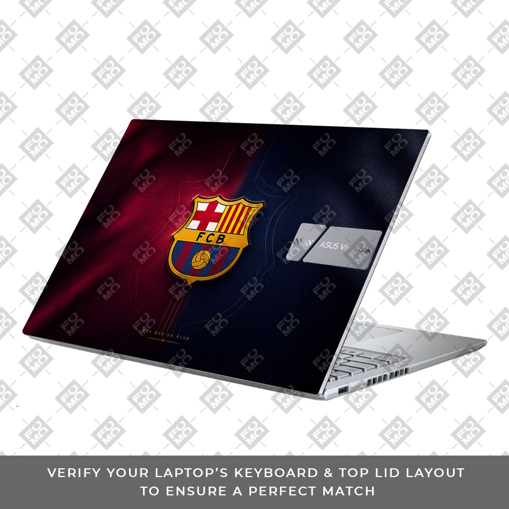 Catalan Pride Barcelona Legacy Asus Vivobook X1605ZA 3D Laptop Skin