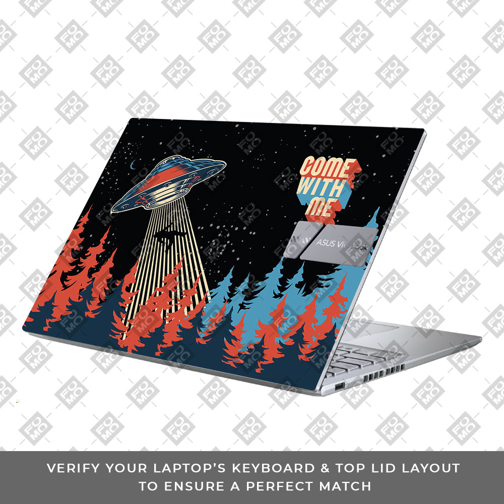 Come with Me Asus Vivobook X1605ZA 3D Laptop Skin