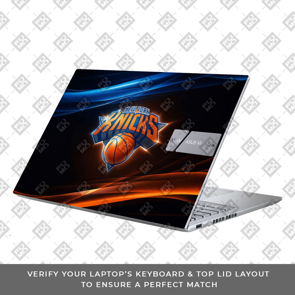 Knicks Glow Asus Vivobook X1605ZA 3D Laptop Skin