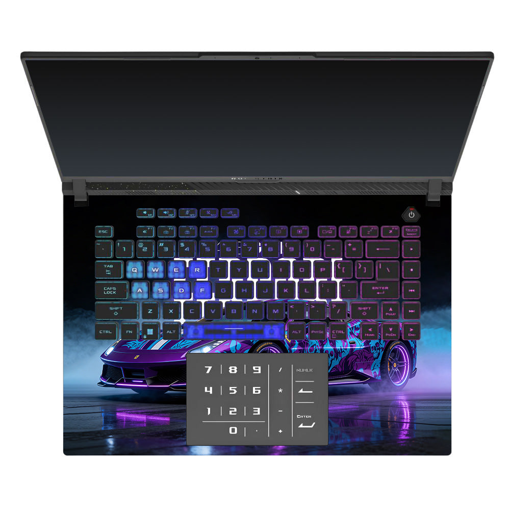 Psycho Drive Ferrari 488 Asus ROG Strix G16 G614J  Laptop Skin