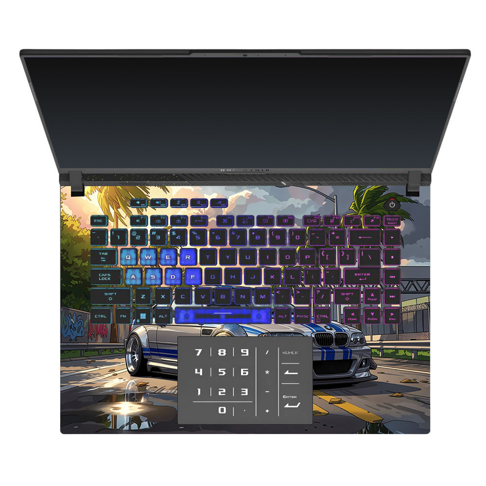 Street Icon BMW E46 Drift Legend Asus ROG Strix G16 G614J  Laptop Skin