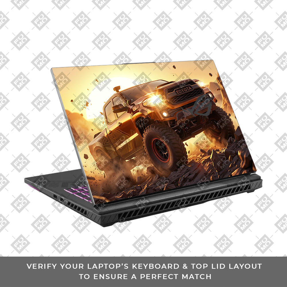 Toyota Off Road Beast Asus ROG Strix G16 G614J Laptop Skin