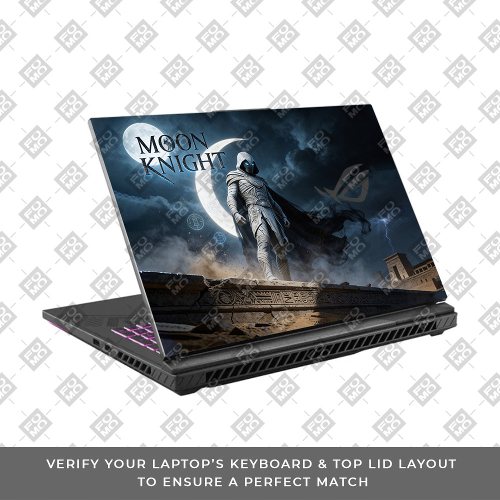 Moon Knight Lunar Vigil Asus ROG Strix G16 G614J Laptop Skin