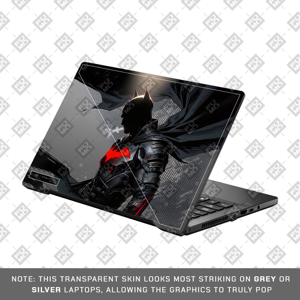 Transparent Dark Knight Asus ROG Zephyrus G14 GA401 Laptop Skin