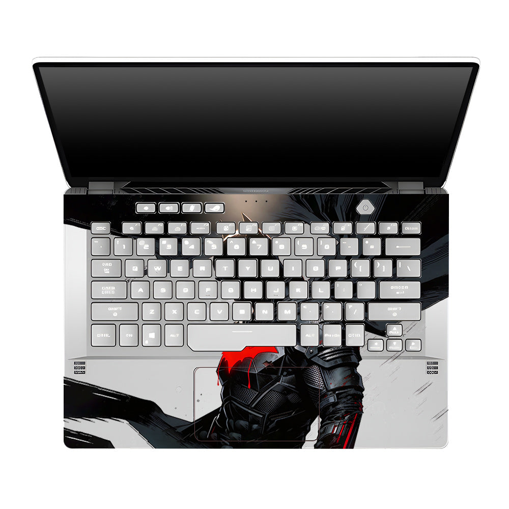 Transparent Dark Knight Asus ROG Zephyrus G14 GA401 Laptop Skin