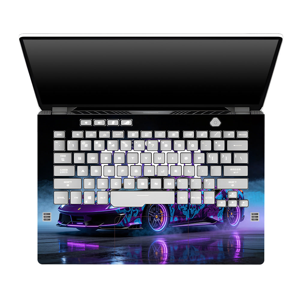 Psycho Drive Ferrari 488 Asus ROG Zephyrus G14 GA401  Laptop Skin