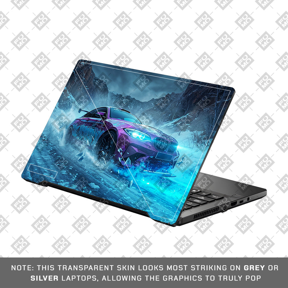 BMW Neon Drift Asus ROG Zephyrus G14 GA401 Laptop Skin