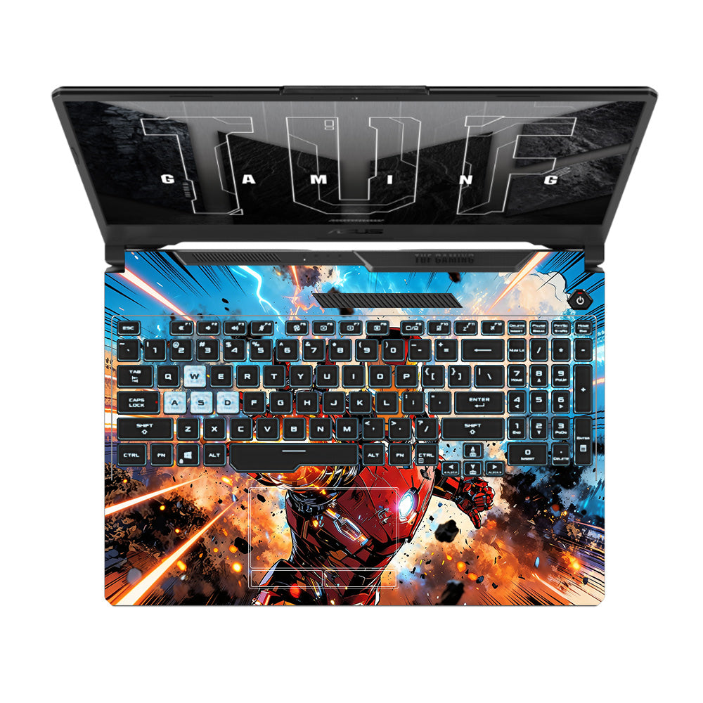 Iron Impact The Arc Reactor Asus TUF F15 FX506 & A15 FA506 Laptop Skin