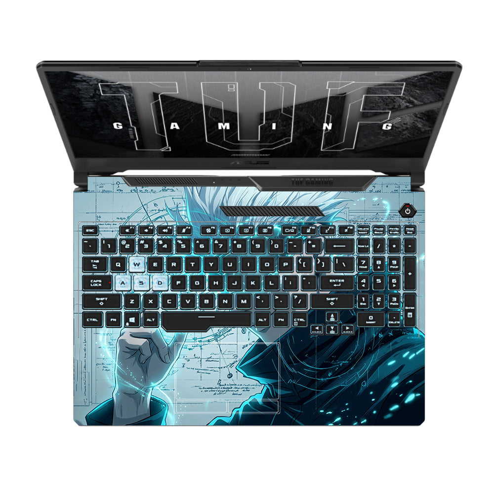 Gojo Satoru Power Asus TUF F15 FX506 & A15 FA506 Laptop Skin