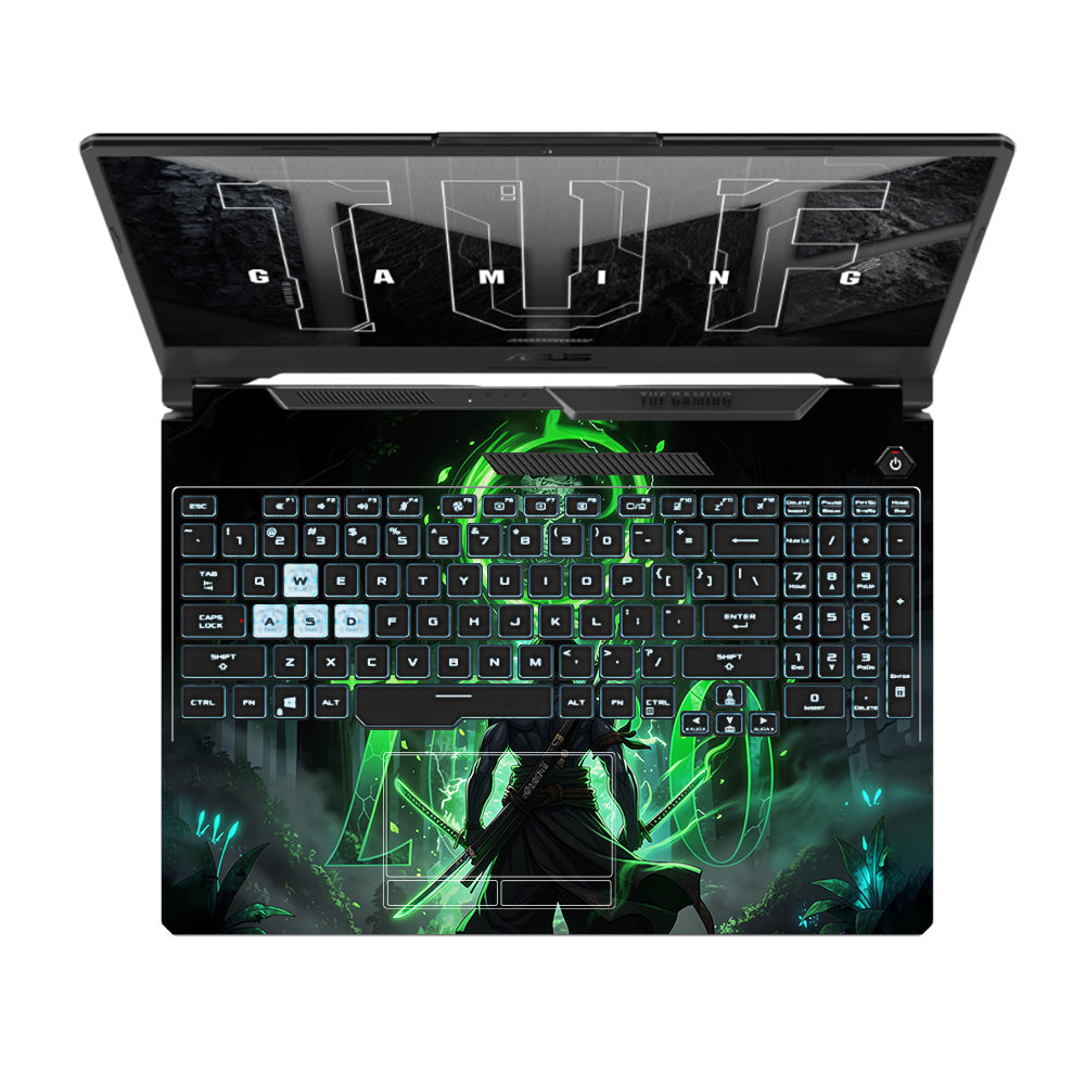 Emerald Blade Warrior Asus TUF F15 FX506 & A15 FA506 Laptop Skin