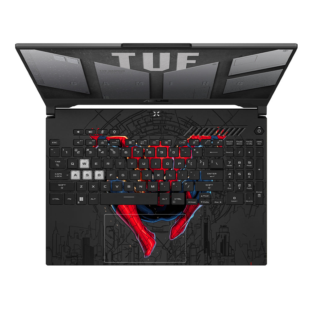 Transparent Web of Destiny Asus TUF F15 FX507 & A15 FA507 Laptop Skin