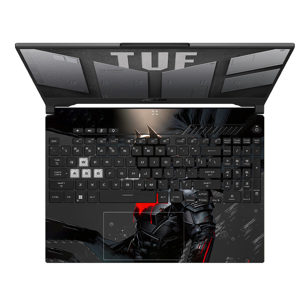 Transparent Dark Knight Asus TUF F15 FX507 & A15 FA507 Laptop Skin