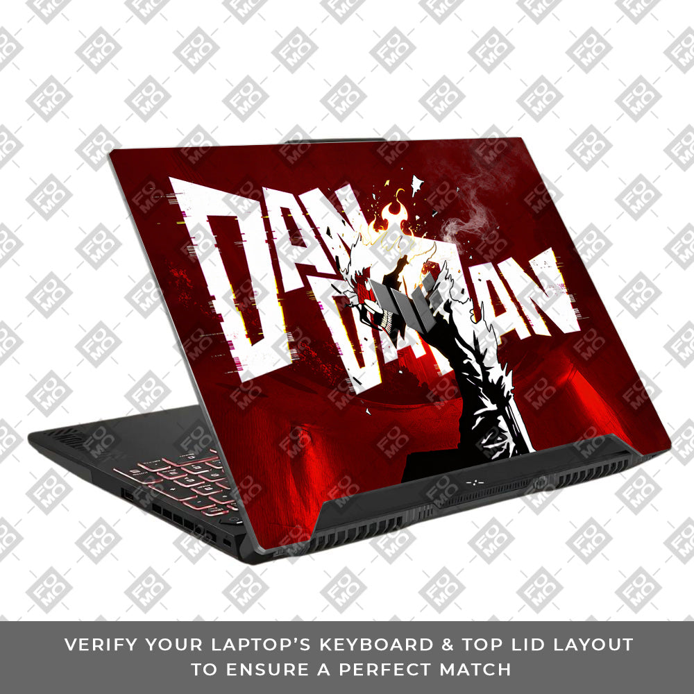 Dandadan Ignition Asus TUF F15 FX507 & A15 FA507 Laptop Skin