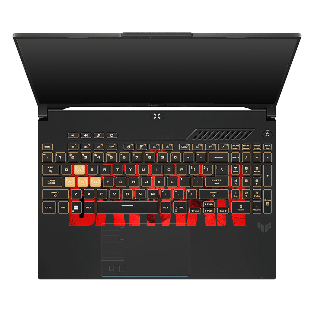 Transparent The Batman Asus TUF Gaming F16 and TUF Gaming A16 Laptop Skin