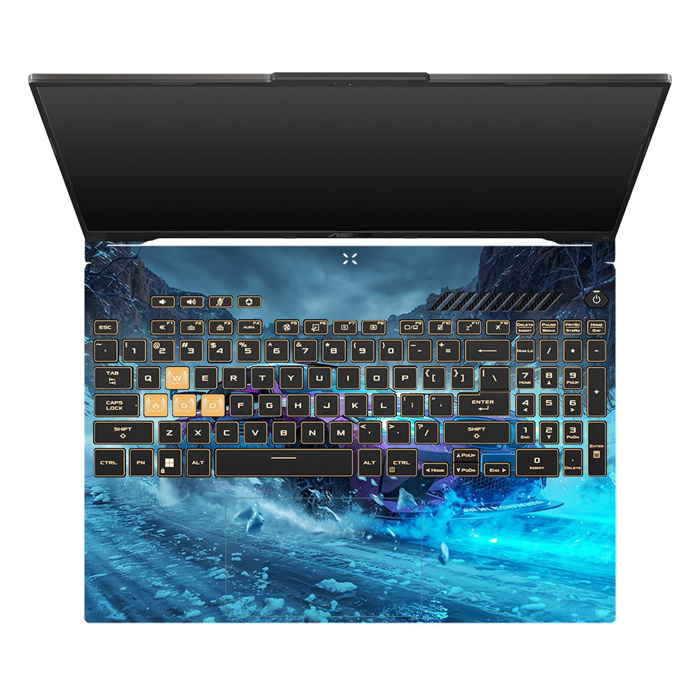 BMW Neon Drift Asus TUF Gaming F16 and TUF Gaming A16 Laptop Skin
