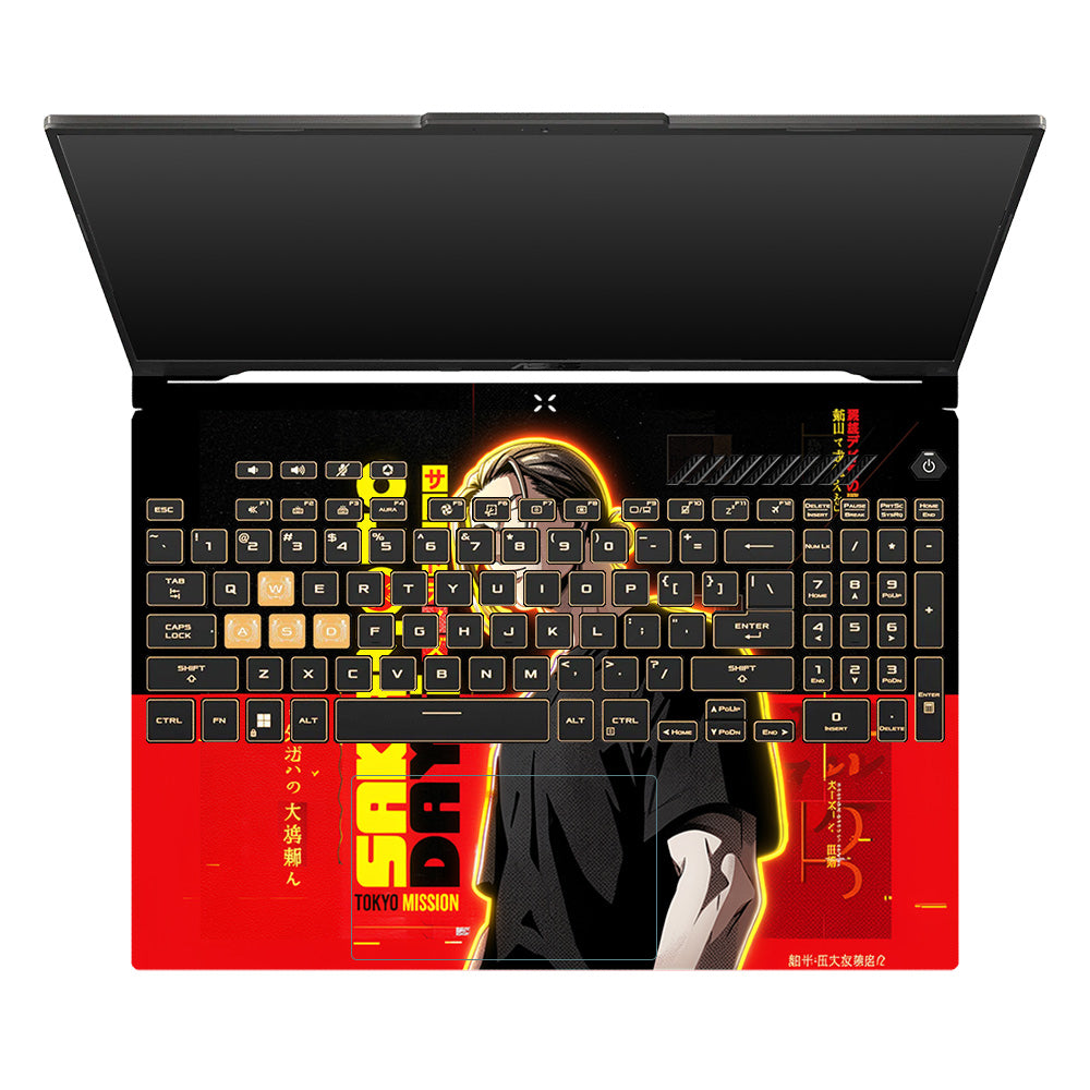 Taro Sakomoto Asus TUF Gaming F16 and TUF Gaming A16 Laptop Skin