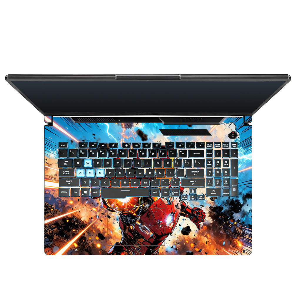 Iron Impact The Arc Reactor Asus TUF Gaming F17 FX706 Laptop Skin