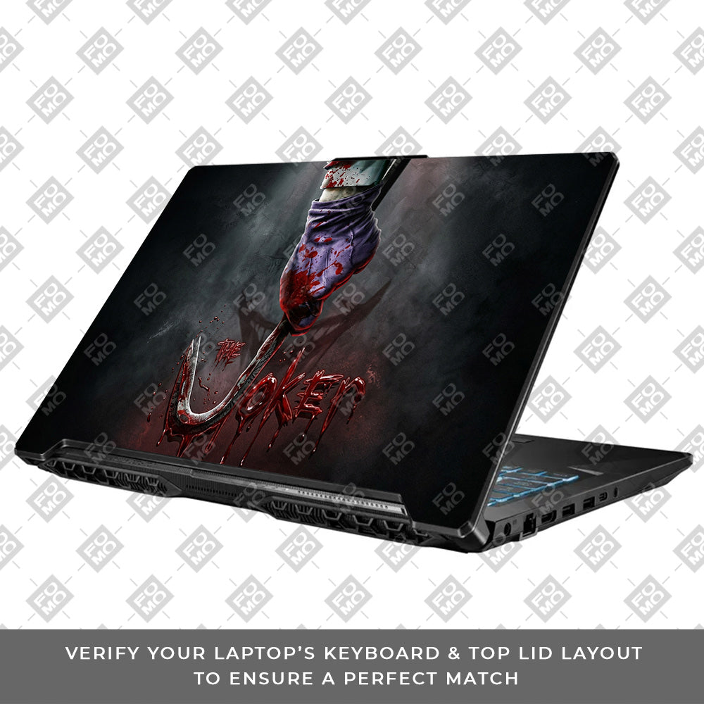 Bloodline of Joker Asus TUF Gaming F17 FX706 Laptop Skin