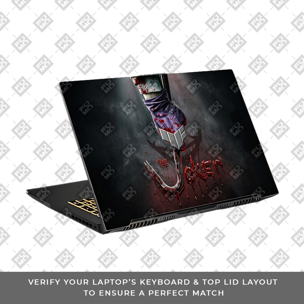 Bloodline of Joker Asus TUF Gaming F17 FX707Z Laptop Skin