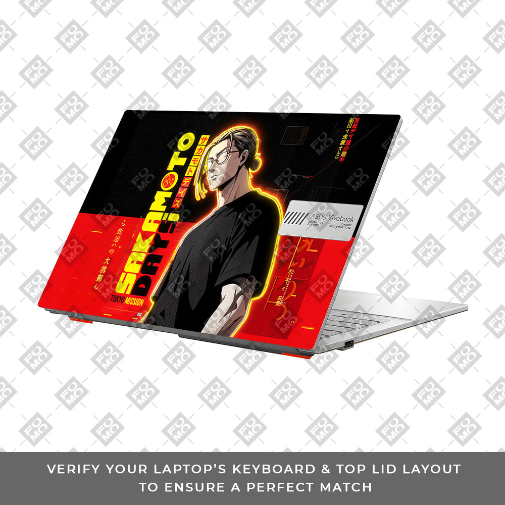 Taro Sakomoto Asus Vivobook 16X M1603QA Laptop Skin