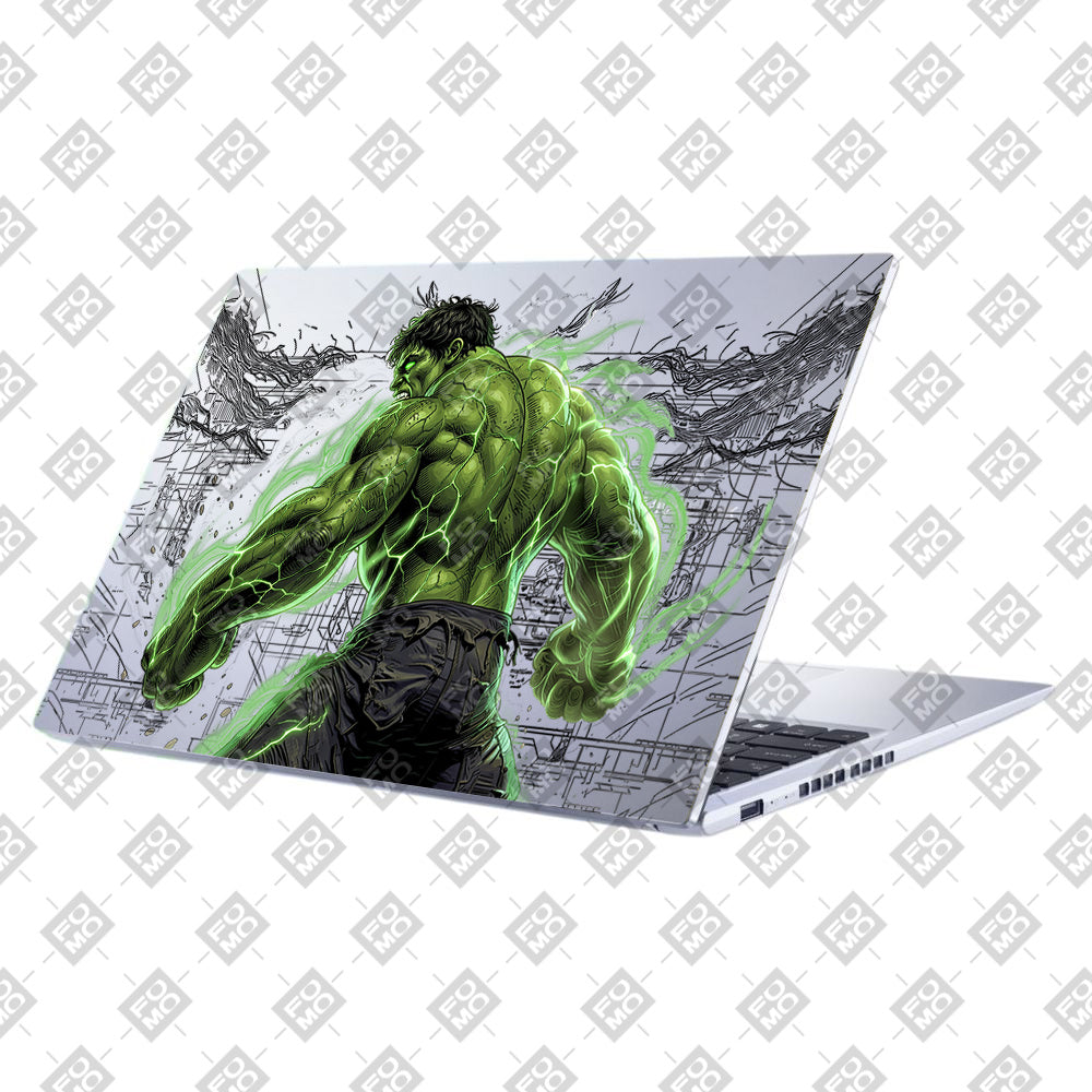 Transparent Hulk Smash Asus VivoBook 15 X1502VA Laptop Skin