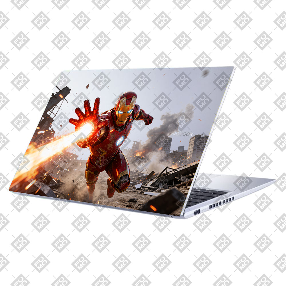 Transparent Iron Fist Asus VivoBook 15 X1502VA Laptop Skin
