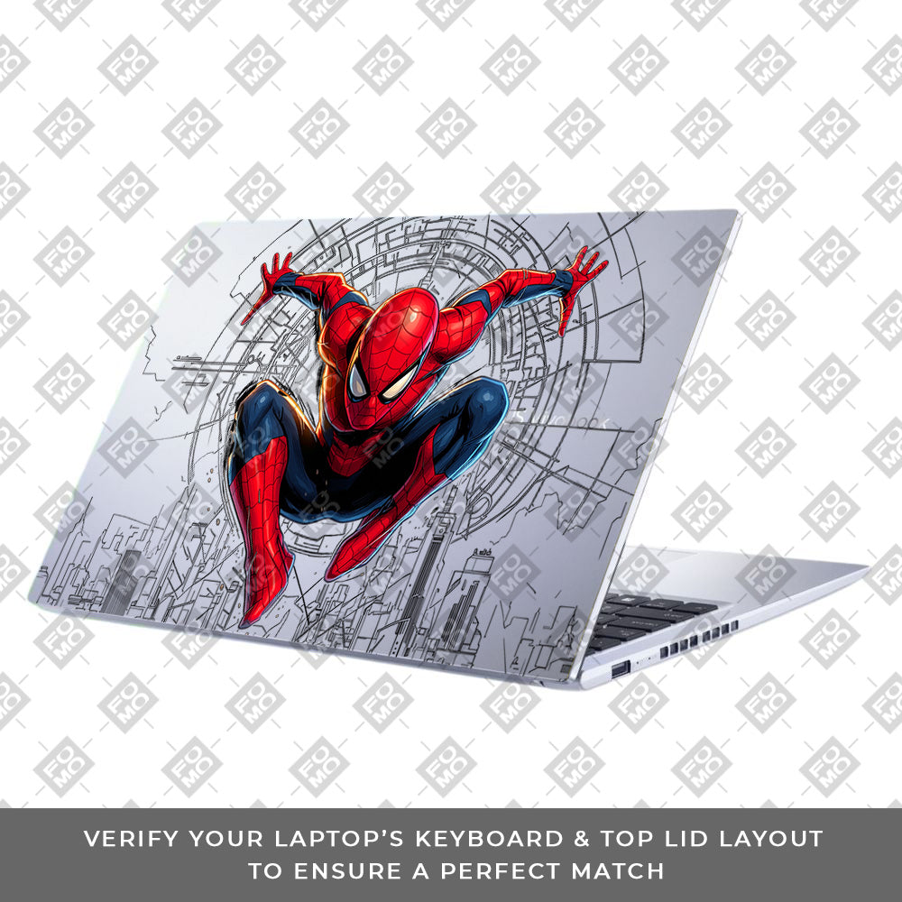 Transparent Web of Destiny Asus Vivobook 15 X1502ZA Laptop Skin