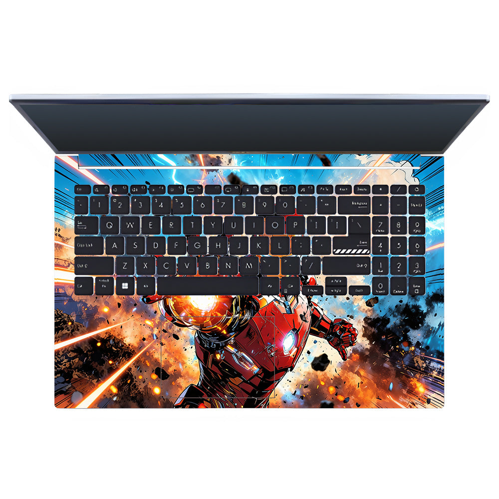 Iron Impact The Arc Reactor Asus Vivobook 15 X1502ZA Laptop Skin
