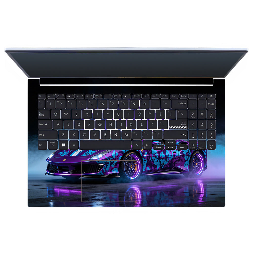 Psycho Drive Ferrari 488 Asus Vivobook 15 X1502ZA Laptop Skin