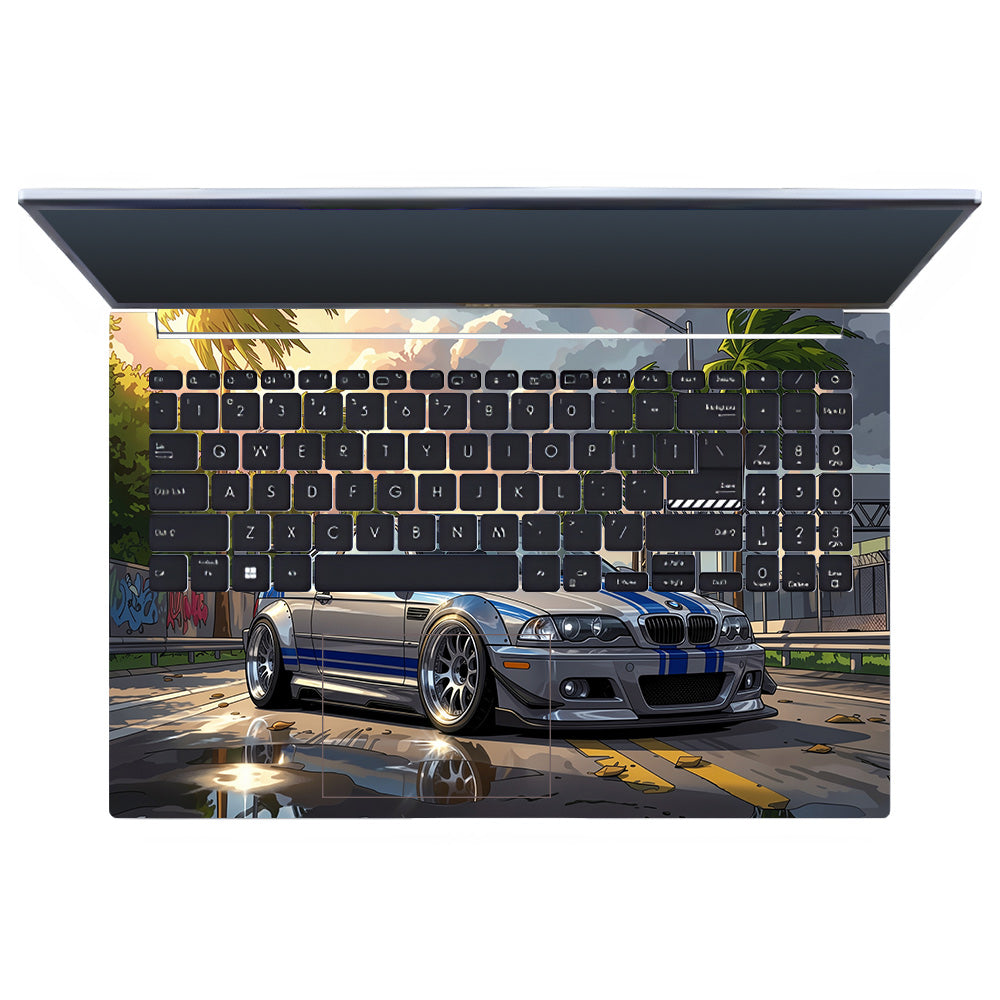 Street Icon BMW E46 Drift Legend Asus Vivobook 15 X1502ZA Laptop Skin