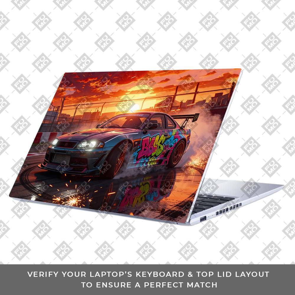 Tokyo Drift Vibes Asus Vivobook 15 X1502ZA Laptop Skin
