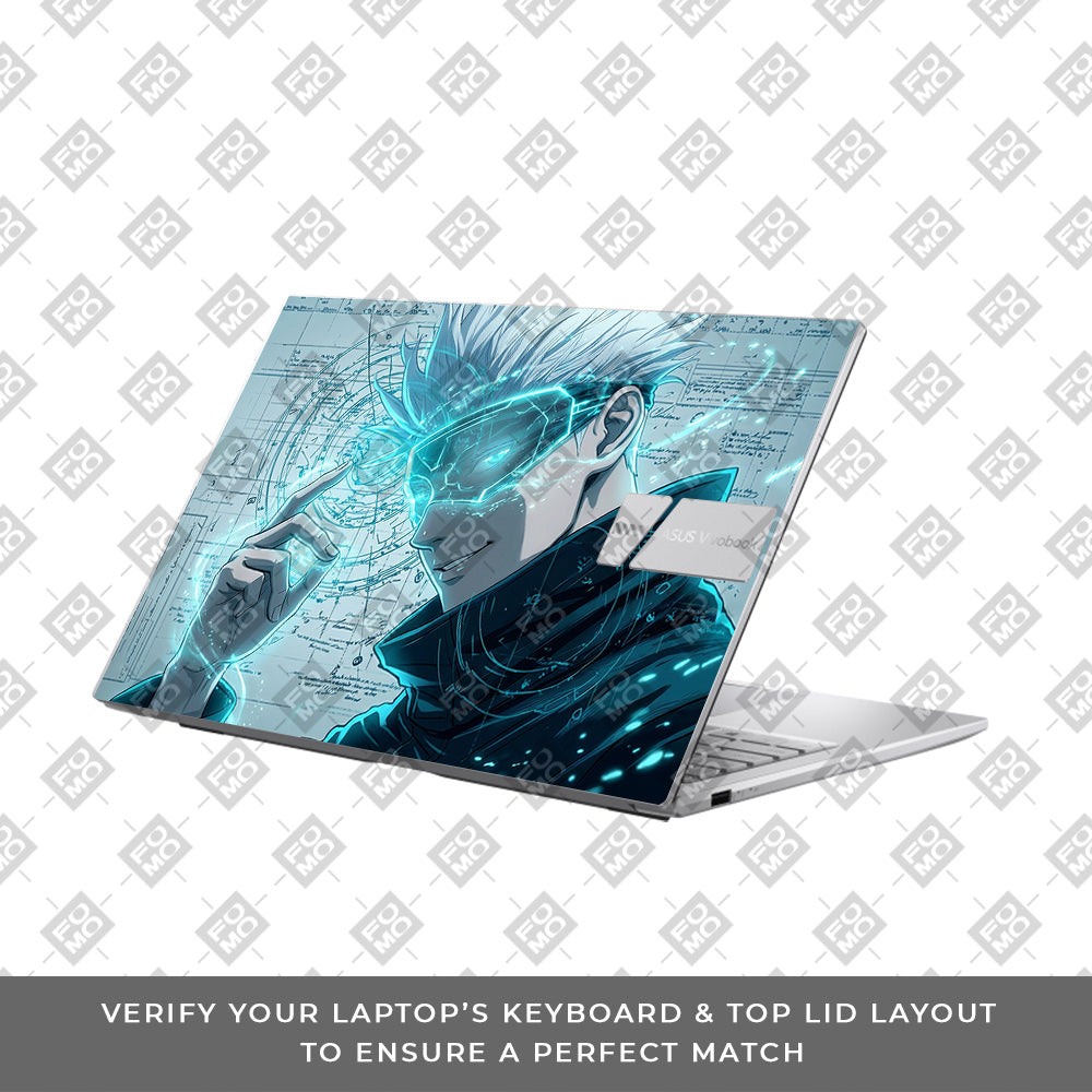 Gojo Satoru Power Asus VivoBook 15 X1504VA Laptop Skin