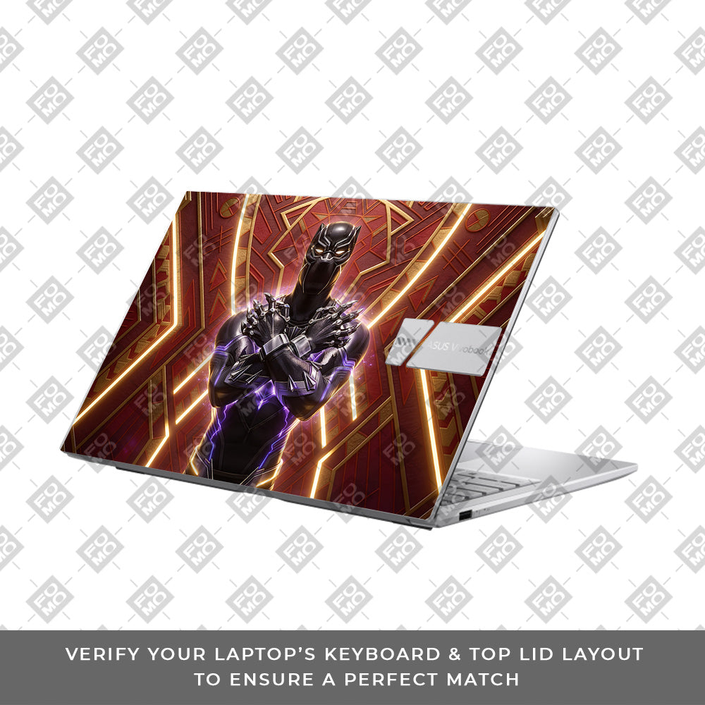 Wakanda Royal Power Asus VivoBook 15 X1504VA Laptop Skin